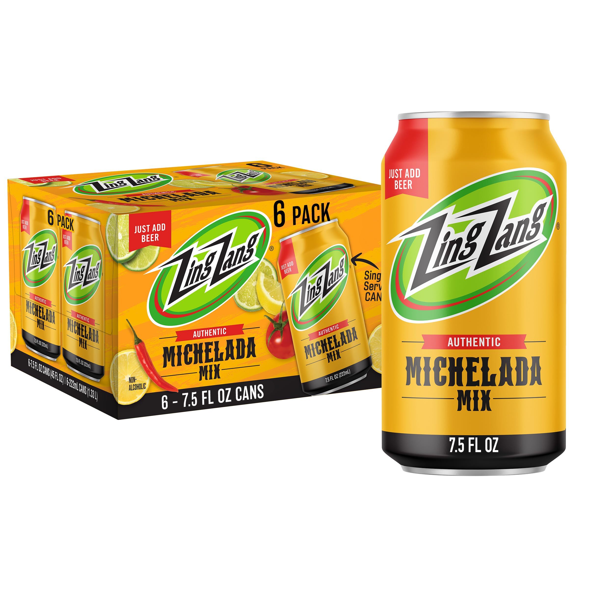 Amazon.com: Zing Zang Michelada Mix | Non-Alcoholic Cocktail Mixer